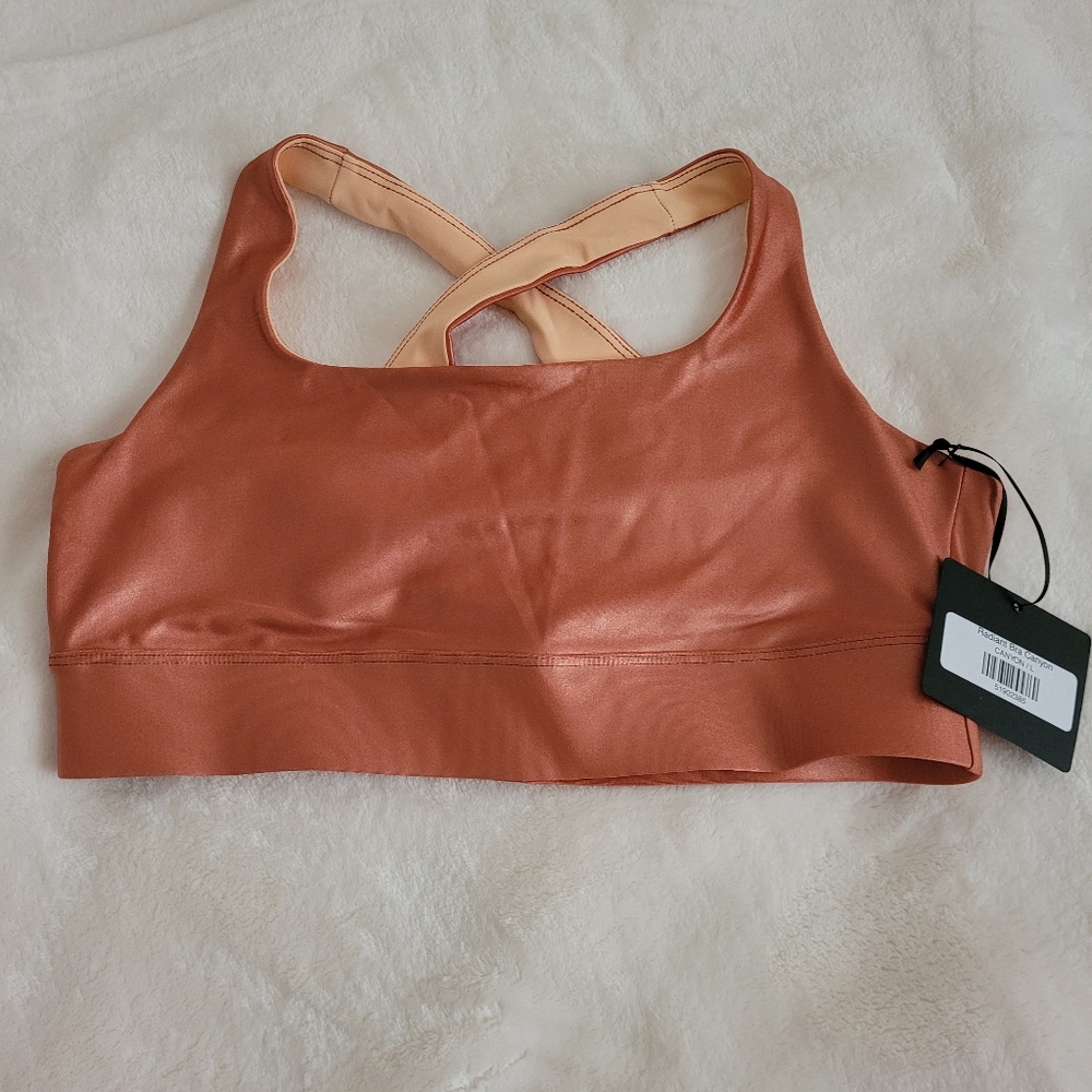 Dyi high shine radiant sports bra